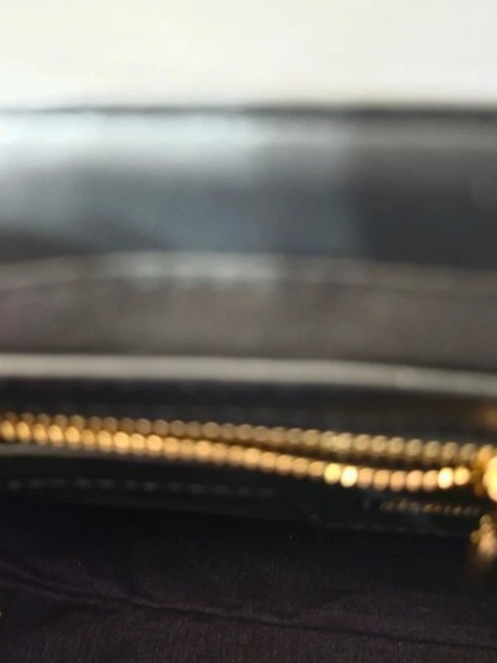 Valentino Orlandi Black Crossbody Bag with Gold Hardware - Picture 12 of 12